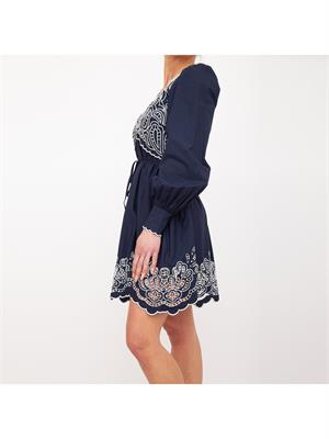 VESTITO TWIN-SET BLU in DONNA
