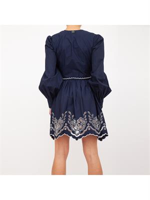 VESTITO TWIN-SET BLU in DONNA