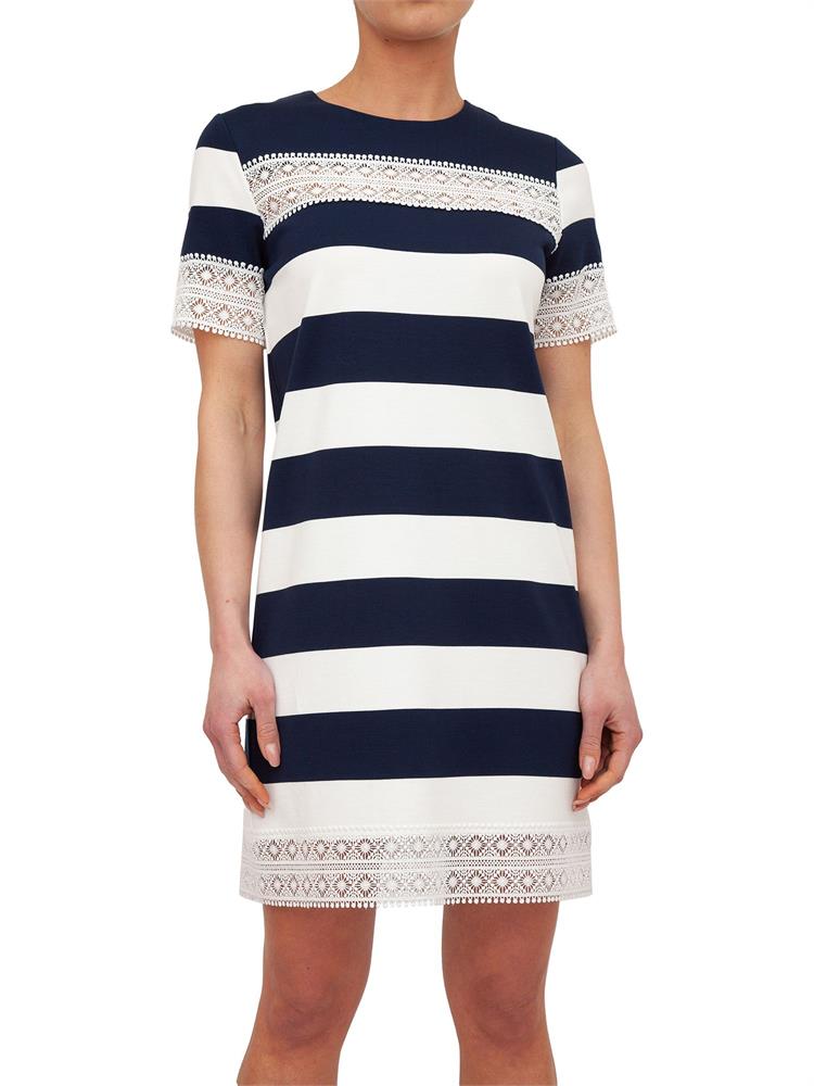VESTITO TWIN-SET BICOLOR