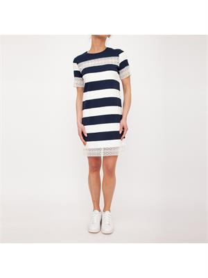VESTITO TWIN-SET BICOLOR in DONNA