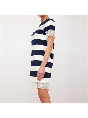 VESTITO TWIN-SET BICOLOR in DONNA