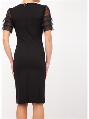 VESTITO TWIN-SET NERO in DONNA