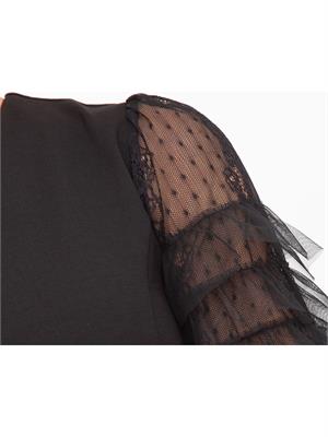 VESTITO TWIN-SET NERO in DONNA