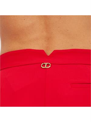 PANTALONE CASUAL TWIN-SET ROSSO in DONNA