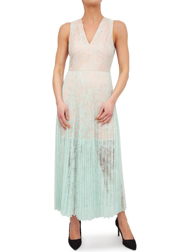 VESTITO TWIN-SET VERDEACQUA