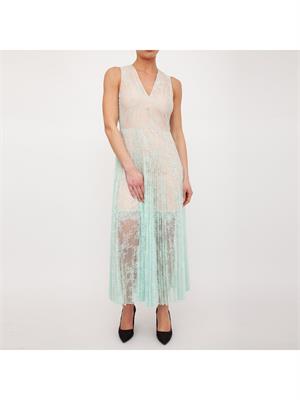 VESTITO TWIN-SET VERDEACQUA in DONNA