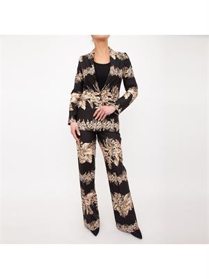 PANTALONE CASUAL TWIN-SET NERO in DONNA