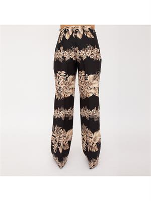 PANTALONE CASUAL TWIN-SET NERO in DONNA