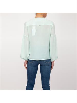 BLUSA GUESS JEANS ACQUAMARINA in DONNA