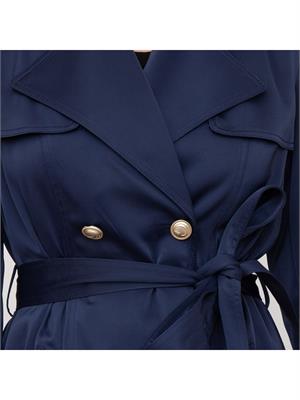 TRENCH GUESS JEANS BLU in DONNA