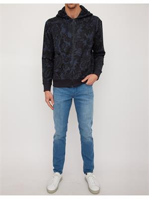 FELPA ETRO BLU in UOMO