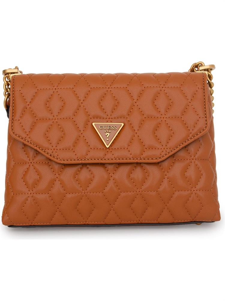 BORSA A SPALLA GUESS JEANS CUOIO