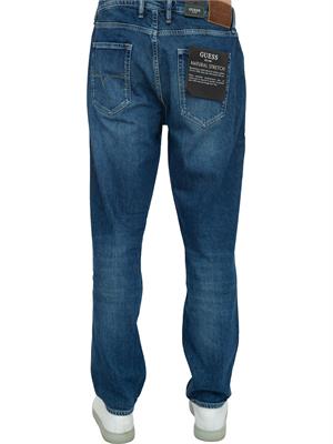 DENIM GUESS JEANS BLU DENIM in UOMO