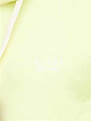 FELPA GUESS JEANS VERDE in UOMO