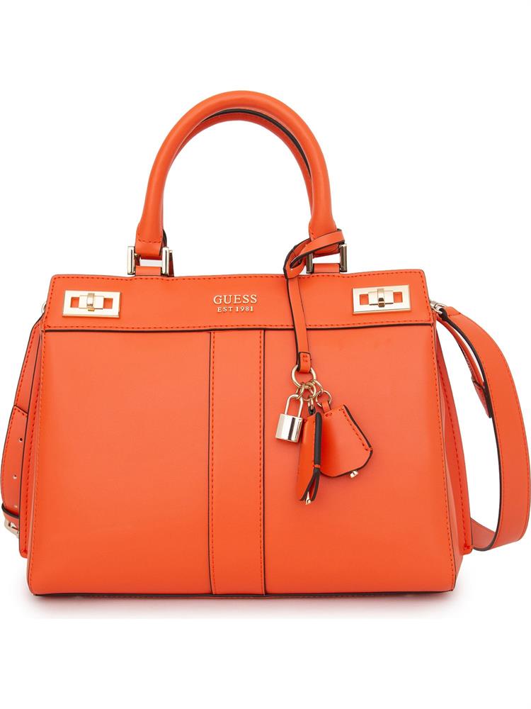 BORSA A SPALLA GUESS JEANS ARANCIONE