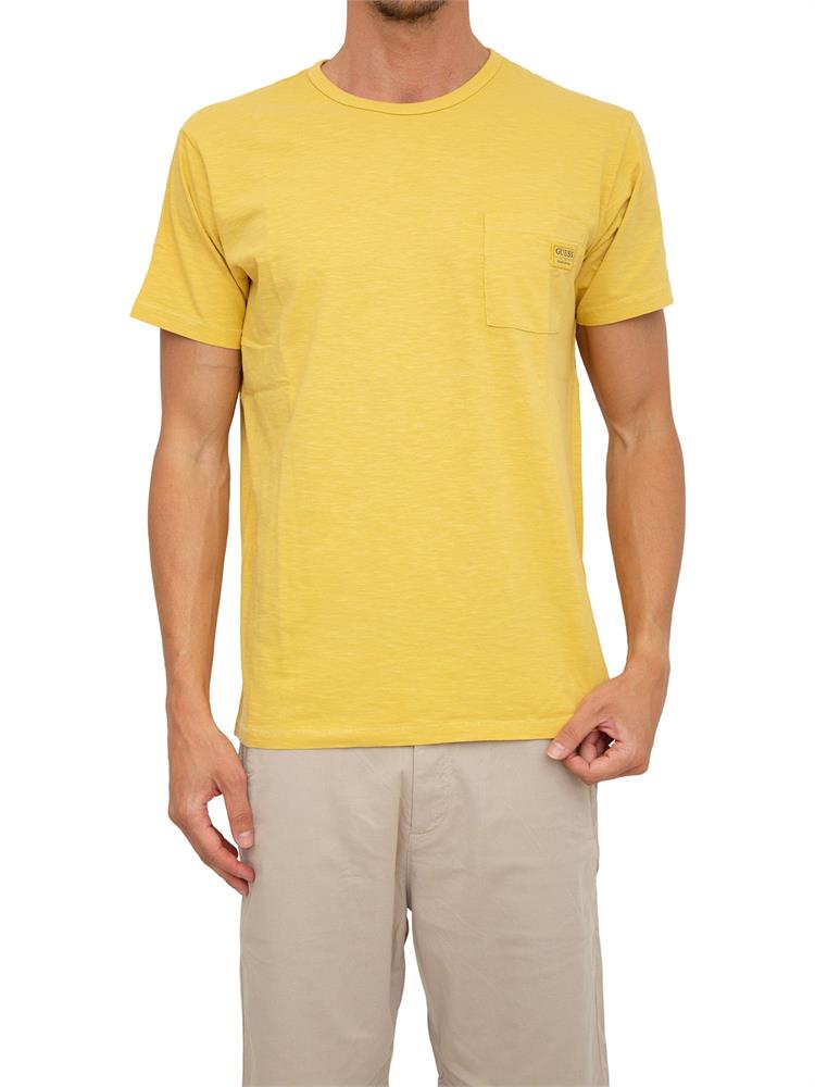 T-SHIRT GUESS JEANS GIALLO