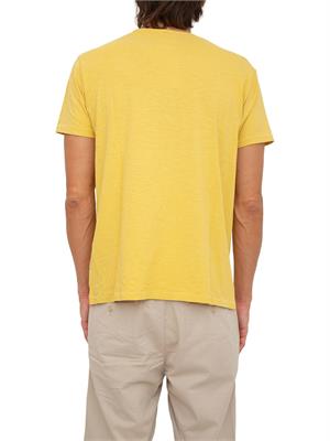 T-SHIRT GUESS JEANS GIALLO in UOMO