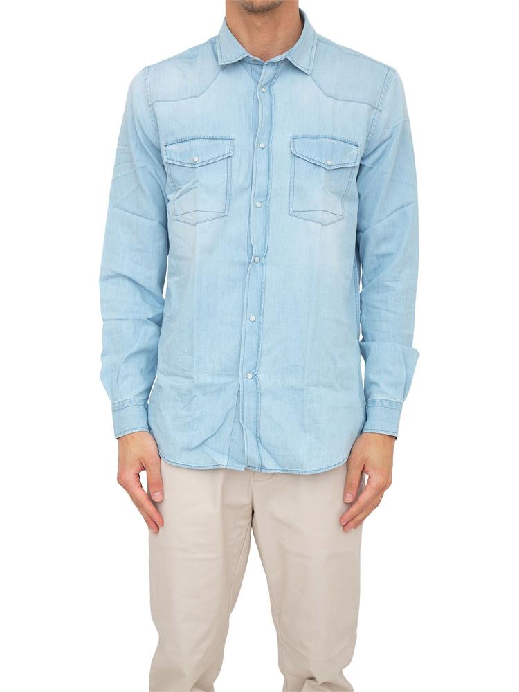 CAMICIA MANICA LUNGA LIU JO BLU DENIM