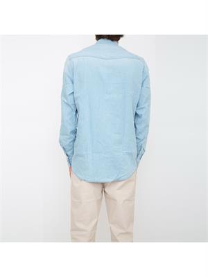 CAMICIA MANICA LUNGA LIU JO BLU DENIM in UOMO