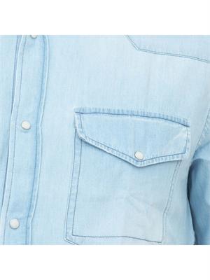 CAMICIA MANICA LUNGA LIU JO BLU DENIM in UOMO