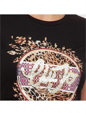 T-SHIRT LIU JO NERO in DONNA
