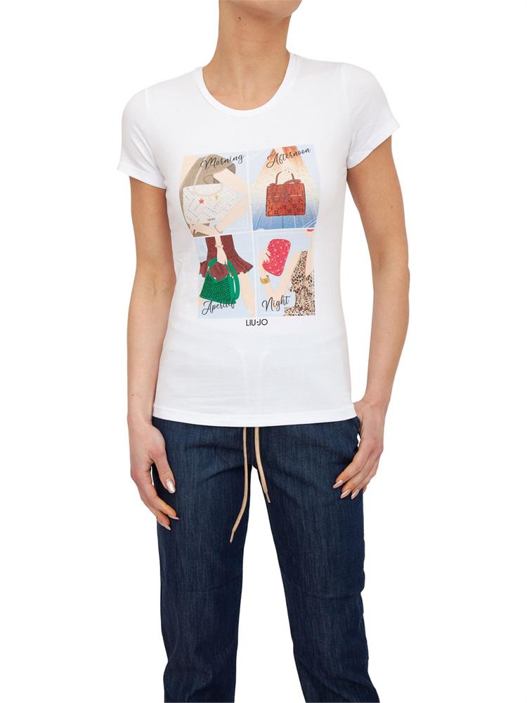 T-SHIRT LIU JO BIANCO