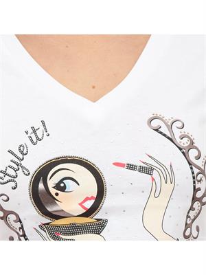 T-SHIRT LIU JO BIANCO in DONNA