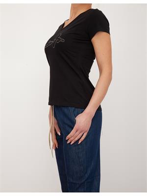 T-SHIRT LIU JO NERO in DONNA