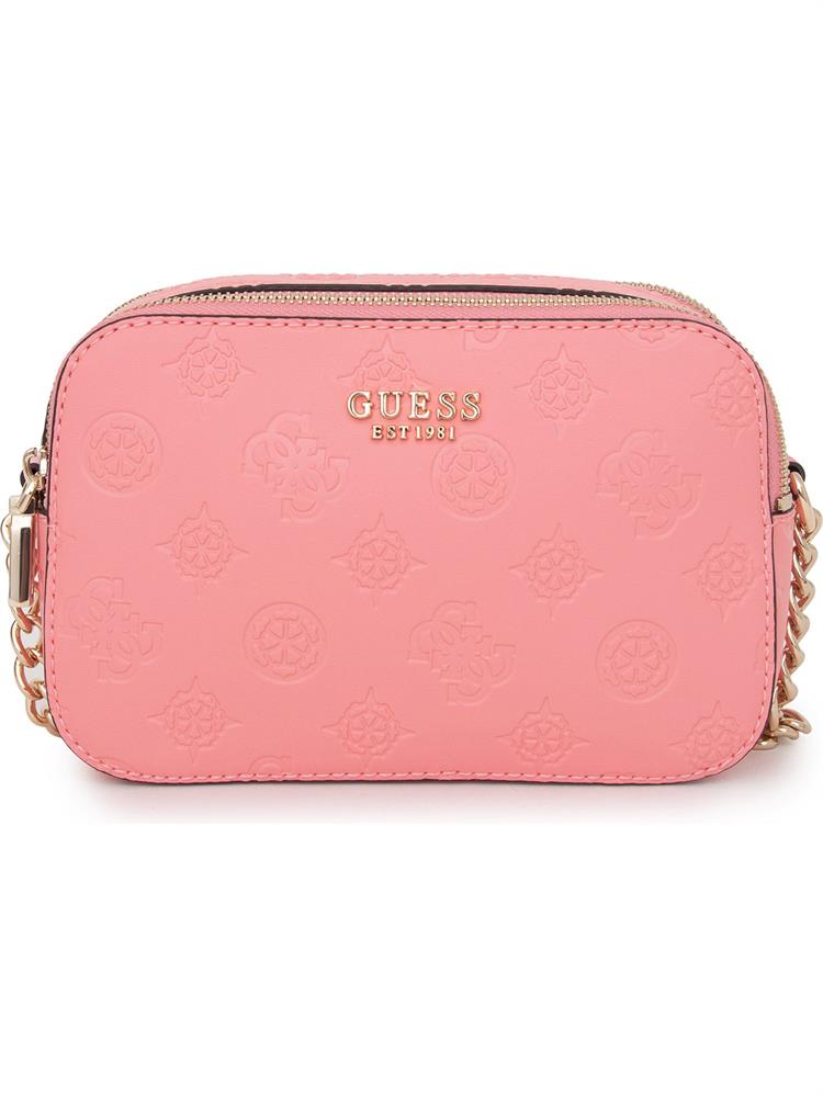 BORSA A SPALLA GUESS JEANS ROSA