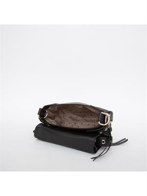 BORSA A SPALLA RED VALENTINO NERO in DONNA