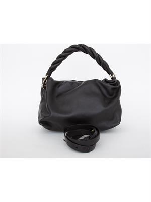 BORSA A SPALLA RED VALENTINO NERO in DONNA