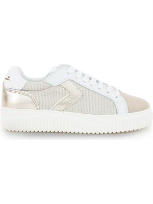 SNEAKERS VOILE BLANCHE BEIGE in DONNA