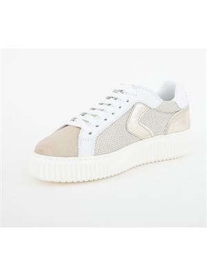 SNEAKERS VOILE BLANCHE BEIGE in DONNA