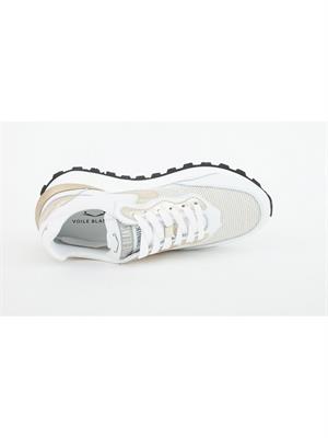 SNEAKERS VOILE BLANCHE BIANCO in DONNA