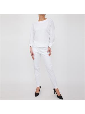 PANTALONE CASUAL SEVENTY BIANCO in DONNA