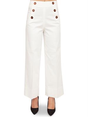 PANTALONE CASUAL NENETTE BIANCO in DONNA