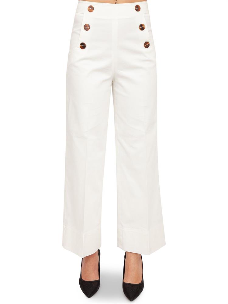PANTALONE CASUAL NENETTE BIANCO