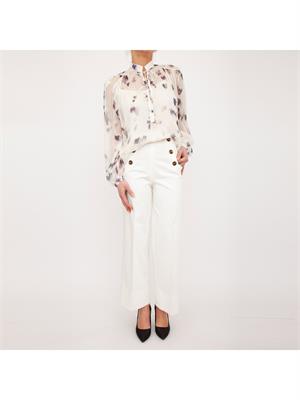 PANTALONE CASUAL NENETTE BIANCO in DONNA