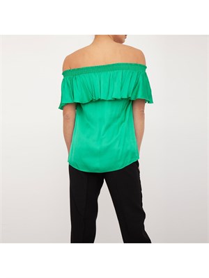 BLUSA NENETTE VERDE in DONNA