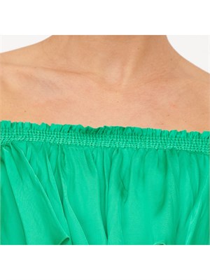 BLUSA NENETTE VERDE in DONNA