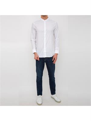CAMICIA MANICA LUNGA PAOLO PECORA BIANCO in UOMO