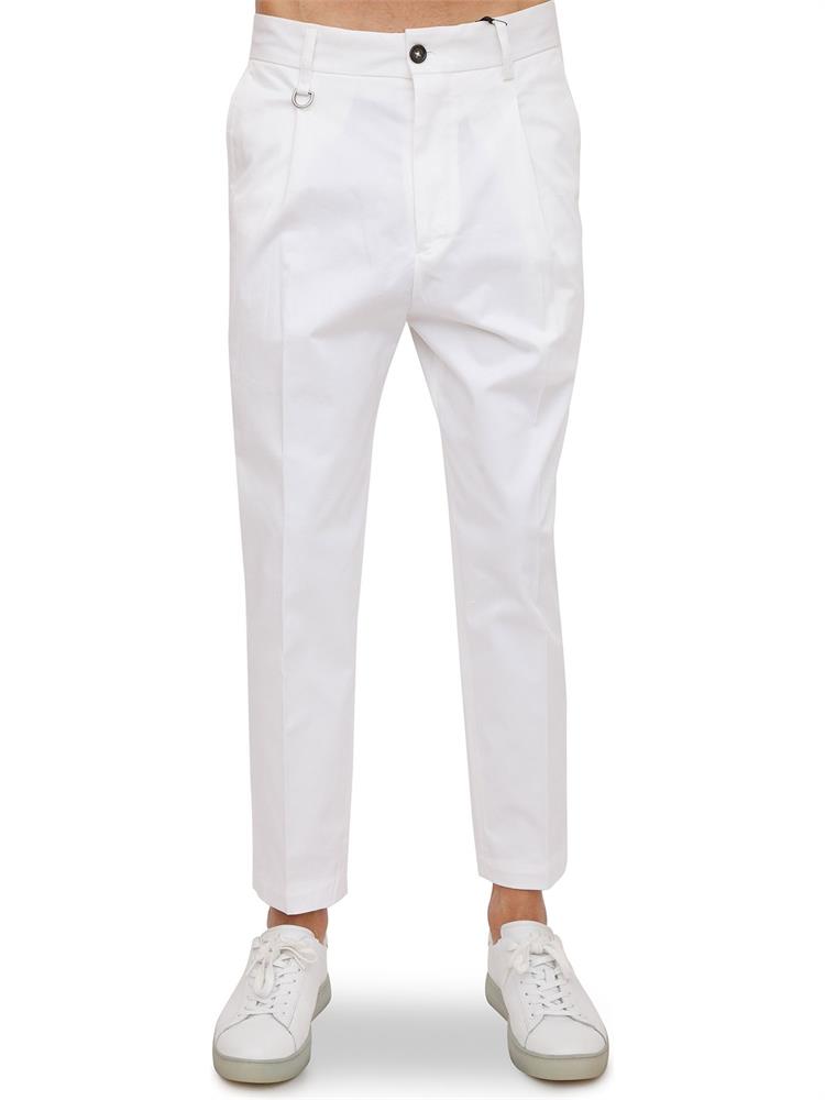 PANTALONE CASUAL PAOLO PECORA BIANCO