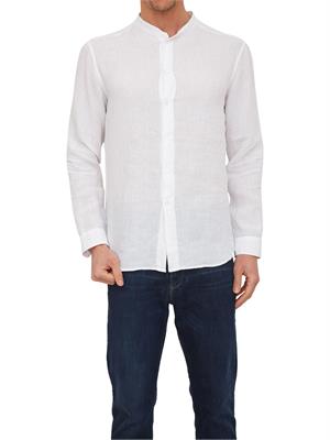 CAMICIA MANICA LUNGA PAOLO PECORA BIANCO in UOMO