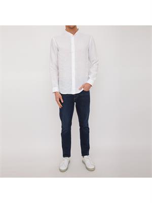 CAMICIA MANICA LUNGA PAOLO PECORA BIANCO in UOMO