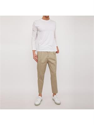 PANTALONE CASUAL PAOLO PECORA BEIGE in UOMO