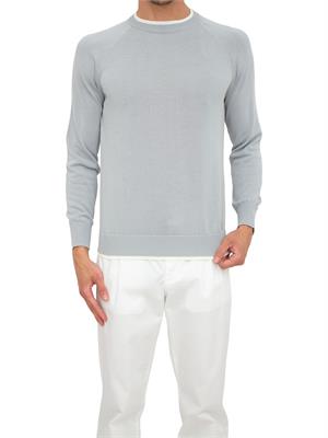 MAGLIA ELEVENTY BLU in UOMO