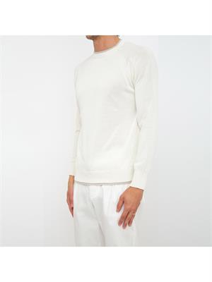 MAGLIA ELEVENTY AVORIO in UOMO