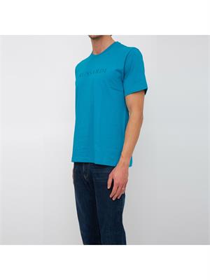 T-SHIRT TRUSSARDI AZZURRO in UOMO