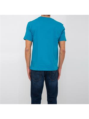 T-SHIRT TRUSSARDI AZZURRO in UOMO