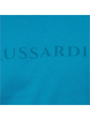 T-SHIRT TRUSSARDI AZZURRO in UOMO